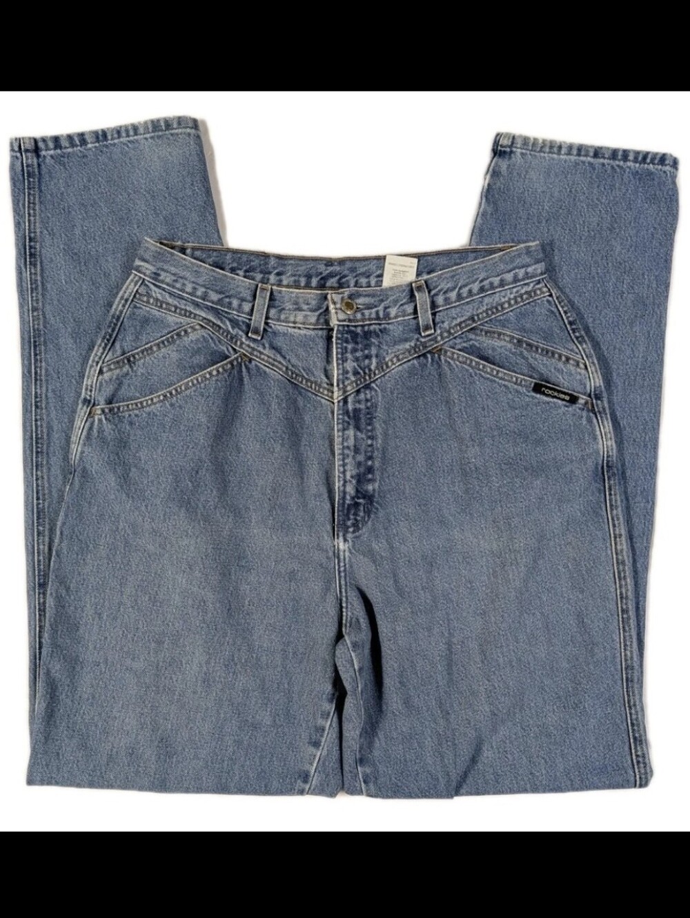 Vintage Rockies Rocky Mountain Jeans Womens 17/18 Bareback High Rise